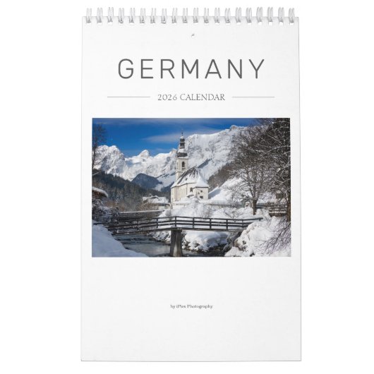 2026 Duitsland natuur & landschapsfotografie Kalender (Hoes)