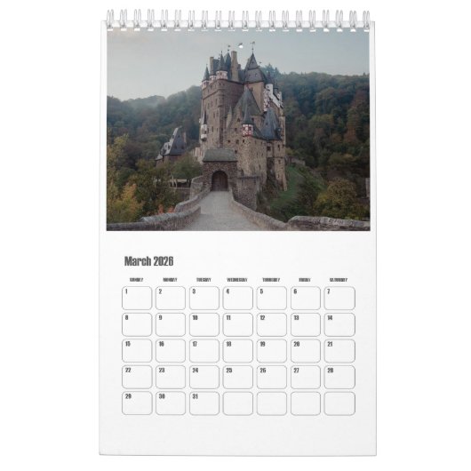 2026 Duitsland natuur & landschapsfotografie Kalender (Mar 2026)