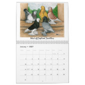 2026 Duivenkalender Kalender (Jan 2027)