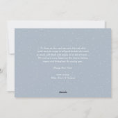 2026 Dusty Blue Bold Typography New Year Photo Feestdagenkaart (Achterkant)