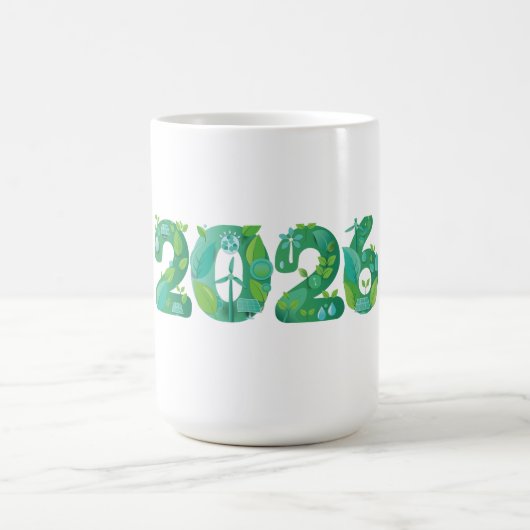 2026 Eco Groen Energie Concept Koffiemok (Center)