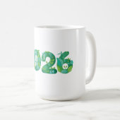 2026 Eco Groen Energie Concept Koffiemok (Voorkant rechts)