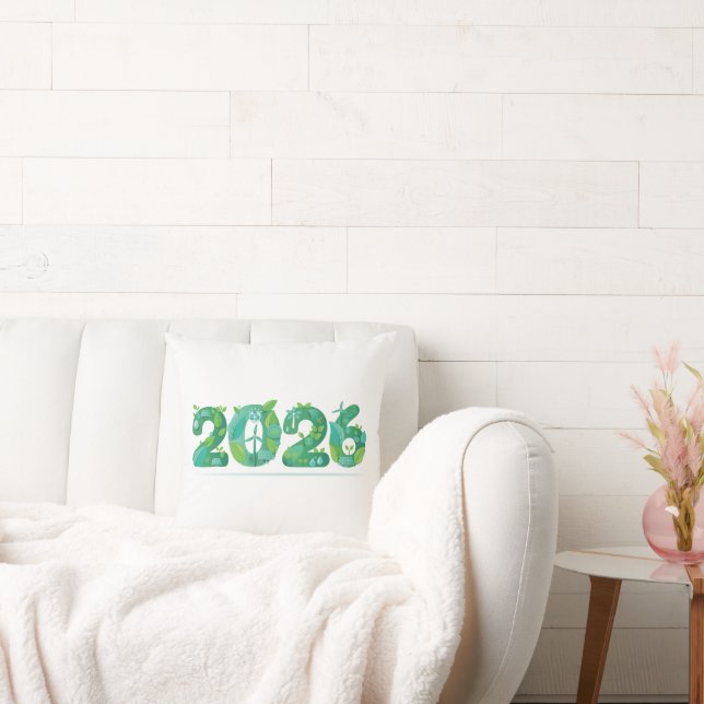 2026 Eco Groen Energie Concept  Kussen (Bank)