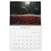 2026 Eldritch Lands 3 Dark Fantasy Art Kalender (Jan 2027)