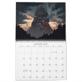 2026 Eldritch Lands 6 Dark Fantasy Horror Art Kalender (Jan 2027)