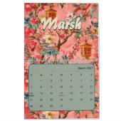 2026 elegant chinoiserie wall  kalender (Mar 2027)