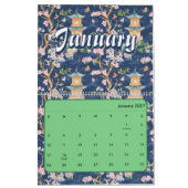 2026 elegant chinoiserie wall  kalender (Jan 2027)