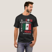 2026 ELK JAAR MEXICO Voetbal Football Custom T-shirt (Voorkant volledig)