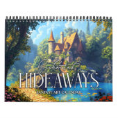 2026 Enchanted Hideaways Fantasy Art Kalender (Hoes)