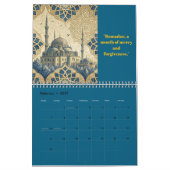 2026 Engelse kalender met islamitische ontwerpen/c (Feb 2027)