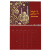 2026 Engelse kalender met islamitische ontwerpen/c (Jan 2027)