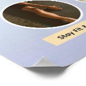 2026 Esthetische Pastel Manifestatie Poster (Hoek)