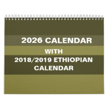 2026 Ethiopische kalender omzetter Kies land