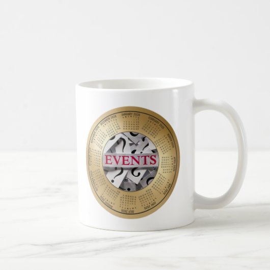 2026 Evenementenkalender Koffie Koffiemok (Rechts)