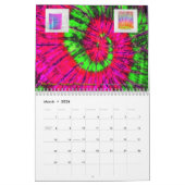 2026 Everything Tie-Dye Calendar Kalender (Mar 2026)