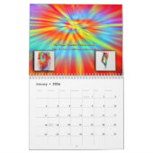 2026 Everything Tie-Dye Calendar Kalender (Jan 2026)