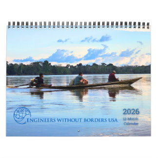 2026 EWB-USA muurkalender Kalender