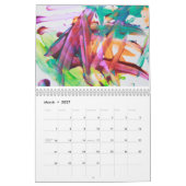 2026 “Eye of the Beholder” Abstract Art Calendar Kalender (Mar 2027)