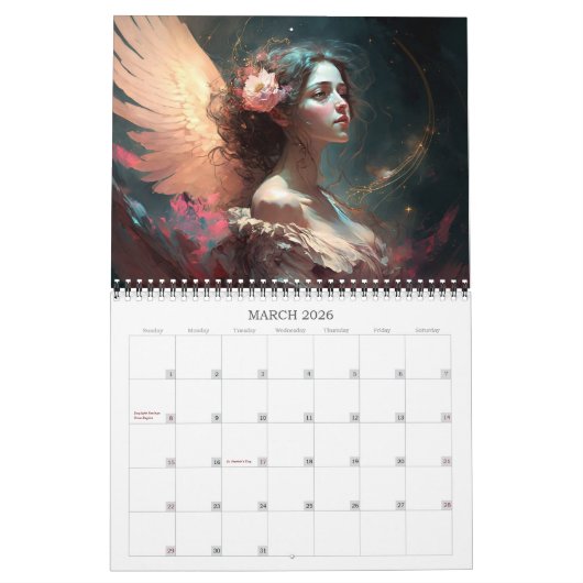2026 Faerie World 2 Fantasy Art Kalender (Mar 2026)