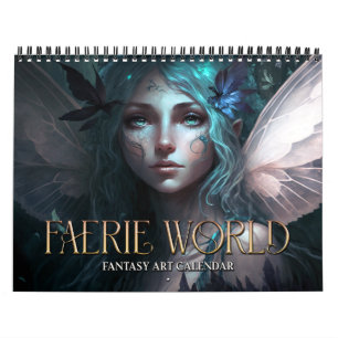 2026 Faerie World 2 Fantasy Art Kalender