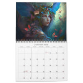 2026 Faerie World 3 Fantasy Art Kalender (Jan 2026)