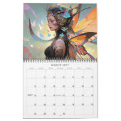 2026 Fairies 7 Fantasy Art Kalender (Mar 2027)