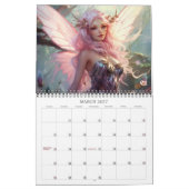 2026 Fairies 8 Fantasy Art Kalender (Mar 2027)
