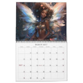 2026 Fairies 9 Black Fantasy Art Kalender (Mar 2027)