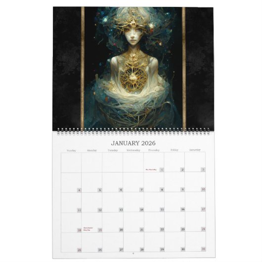 2026 Fairies & Fae 2 Fantasy Art Kalender (Jan 2026)
