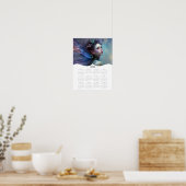 2026 Fairy Fantasy Art Volledige jaarkalender Poster (Keuken)