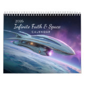 2026 Faith Biblical Verse Space Wall Calendar  Kalender (Hoes)