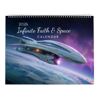 2026 Faith Bijbelvers Ruimte Muurkalender Kalender