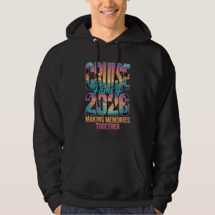 2026 Familie Cruise Herinnering Groep T-shirt