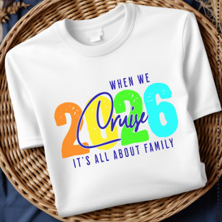 2026 Familie Cruise - Matchende Vakantie Shirt