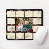  2026 Familie fotokalender nieuwjaar muismatten (Met muis)