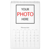 2026 Familiefotokalender / Creëer Your Own Kalender (Feb 2026)