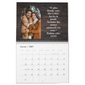 2026 Family Blessings Photos Scripture Christian Kalender (Jan 2027)