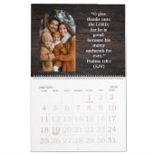 2026 Family Blessings Photos Scripture Large Kalender (Jan 2026)