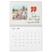 2026 Family Photo Collage Calendar Christmas Gift Kalender (Mar 2026)