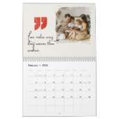 2026 Family Photo Collage Calendar Christmas Gift Kalender (Feb 2026)