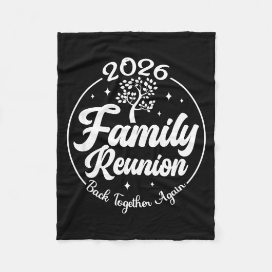 2026 Family Reunion Back Together Again Reunion Ma Fleece Deken (Voorkant)