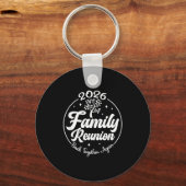 2026 Family Reunion Back Together Again Reunion Ma Sleutelhanger (Voorkant)