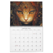 2026 Fantastic Cats 4 Fantasy Art Kalender (Jan 2027)