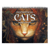 2026 Fantastic Cats 4 Fantasy Art Kalender (Hoes)