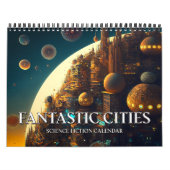 2026 Fantastic Cities Science Fiction Kalender (Hoes)