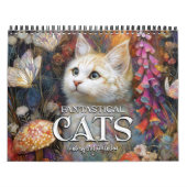 2026 Fantastical Cats 5 Fantasy Art Calendar Kalender (Hoes)