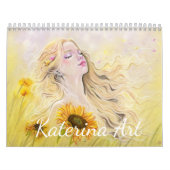 2026 Fantasy Art Calendar Kalender (Hoes)