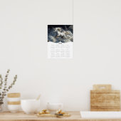 2026 Fantasy Eenhoorn Voljaar Muur Kalender Poster (Keuken)