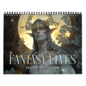 2026 Fantasy Elves Fantasy Art Kalender (Hoes)