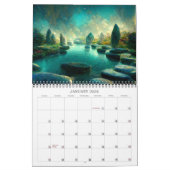 2026 Fantasy Gardens Fantasy Kunstkalender Kalender (Jan 2026)
